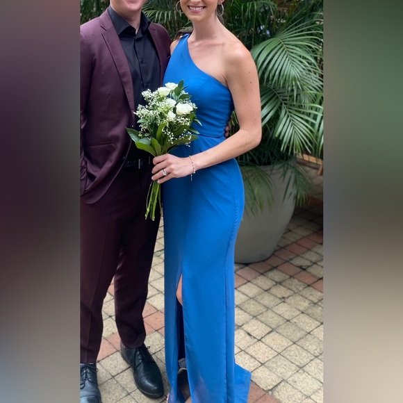 Teal Formal Dress - Picture 1 of 4